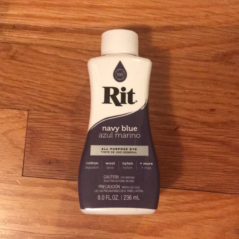 Navy blue Rit Dye